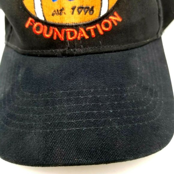 Youth Sports Foundation Sports Football Hat Cap Strapback BlackYSF - Picture 3 of 6
